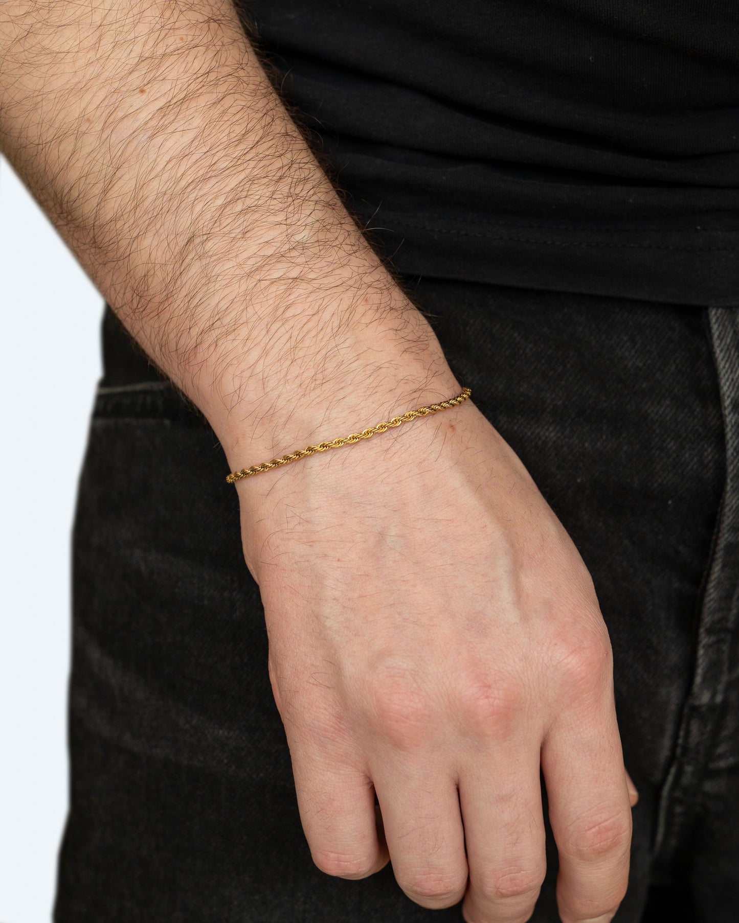 BRĂȚARĂ TWISTED ROPE (GOLD)