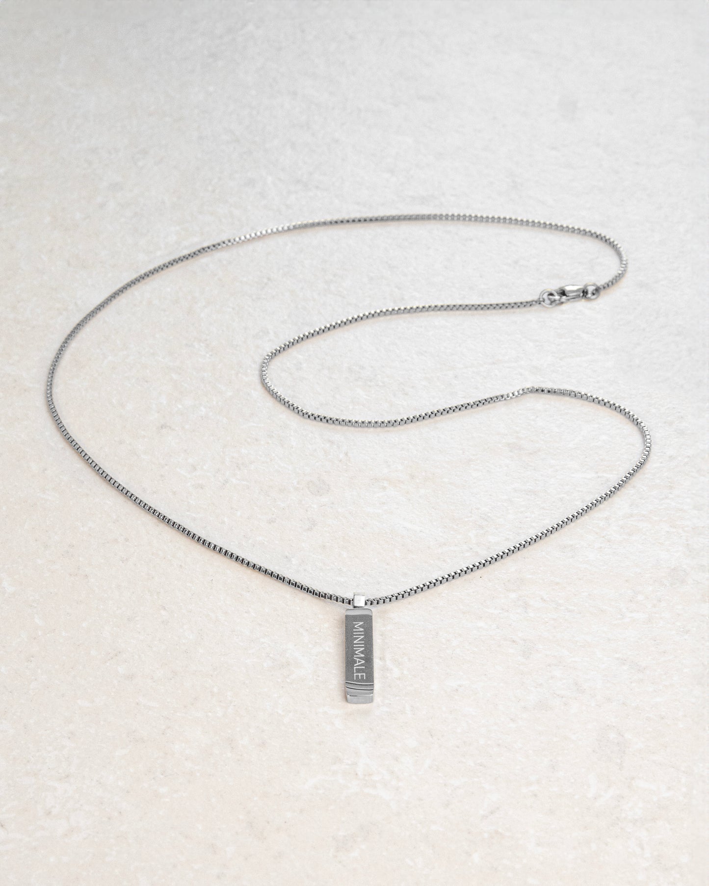 COLIER BOX PENDANT (SILVER)