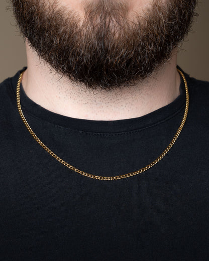 COLIER CUBAN (GOLD)