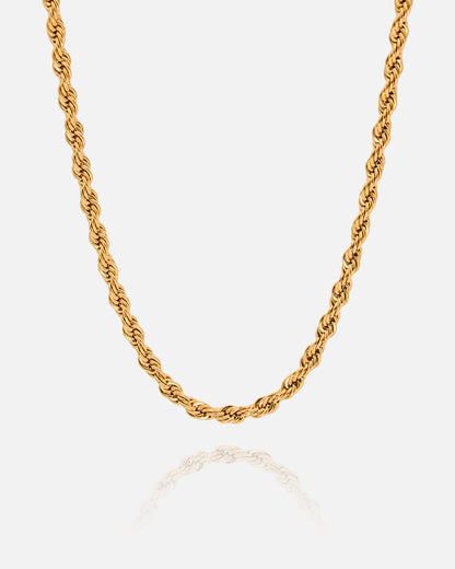 COLIER TWISTED ROPE (GOLD)